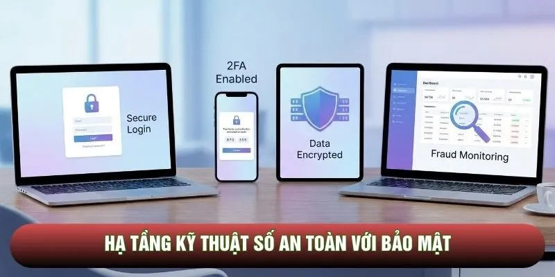Hạ tầng kỹ thuật số an toàn với bảo mật