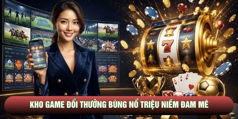 Kho game đổi thưởng bùng nổ triệu niềm đam mê